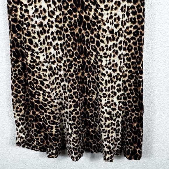 Cherish Racerback Tank Top Women's L Leopard Animal Print USA - Picture 3 of 10